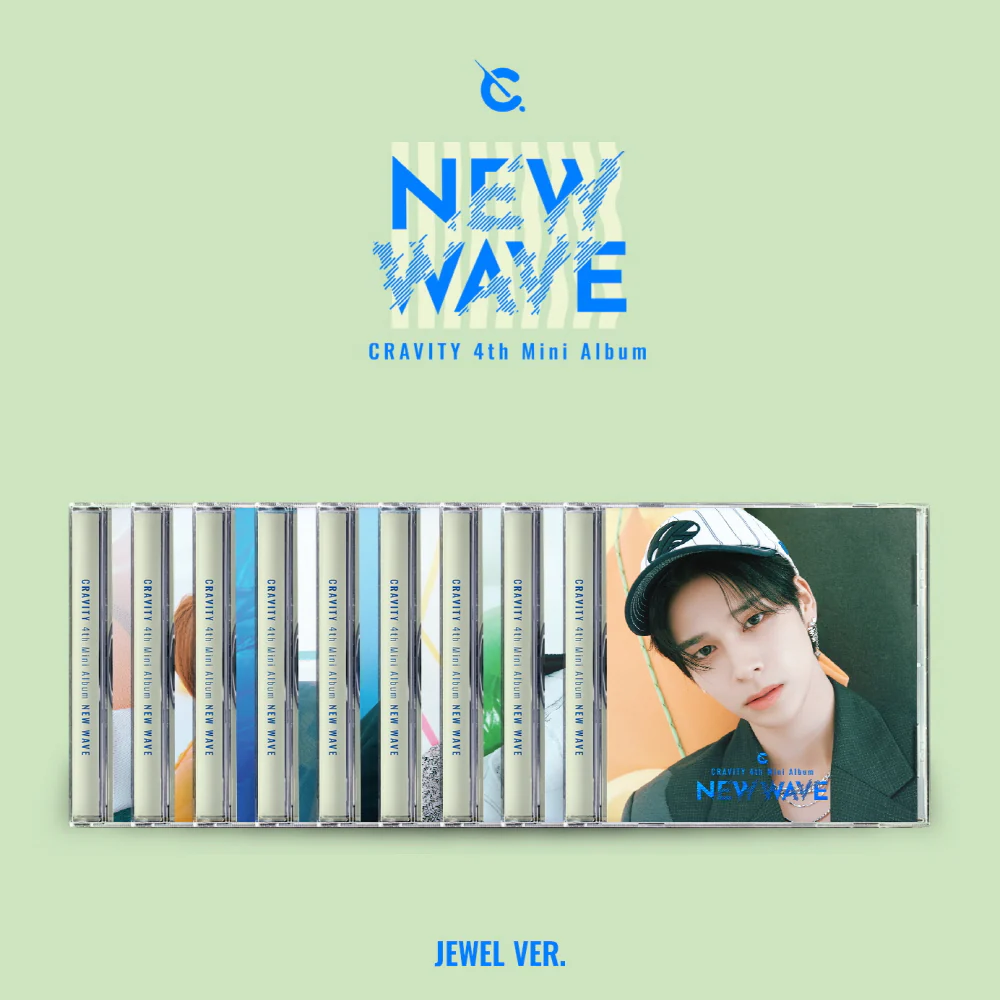 CRAVITY - 4th Mini Album NEW WAVE JEWEL ver. [Version Random] LIMITED EDITION CD