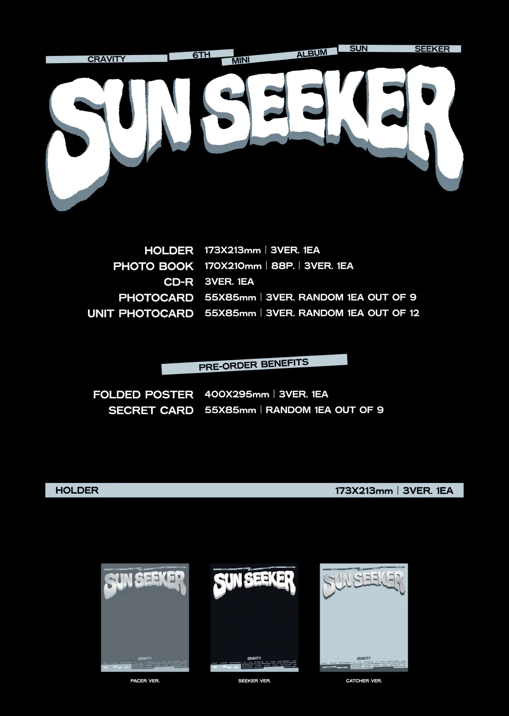 CRAVITY - 6th Mini Album SUN SEEKER - Image 2