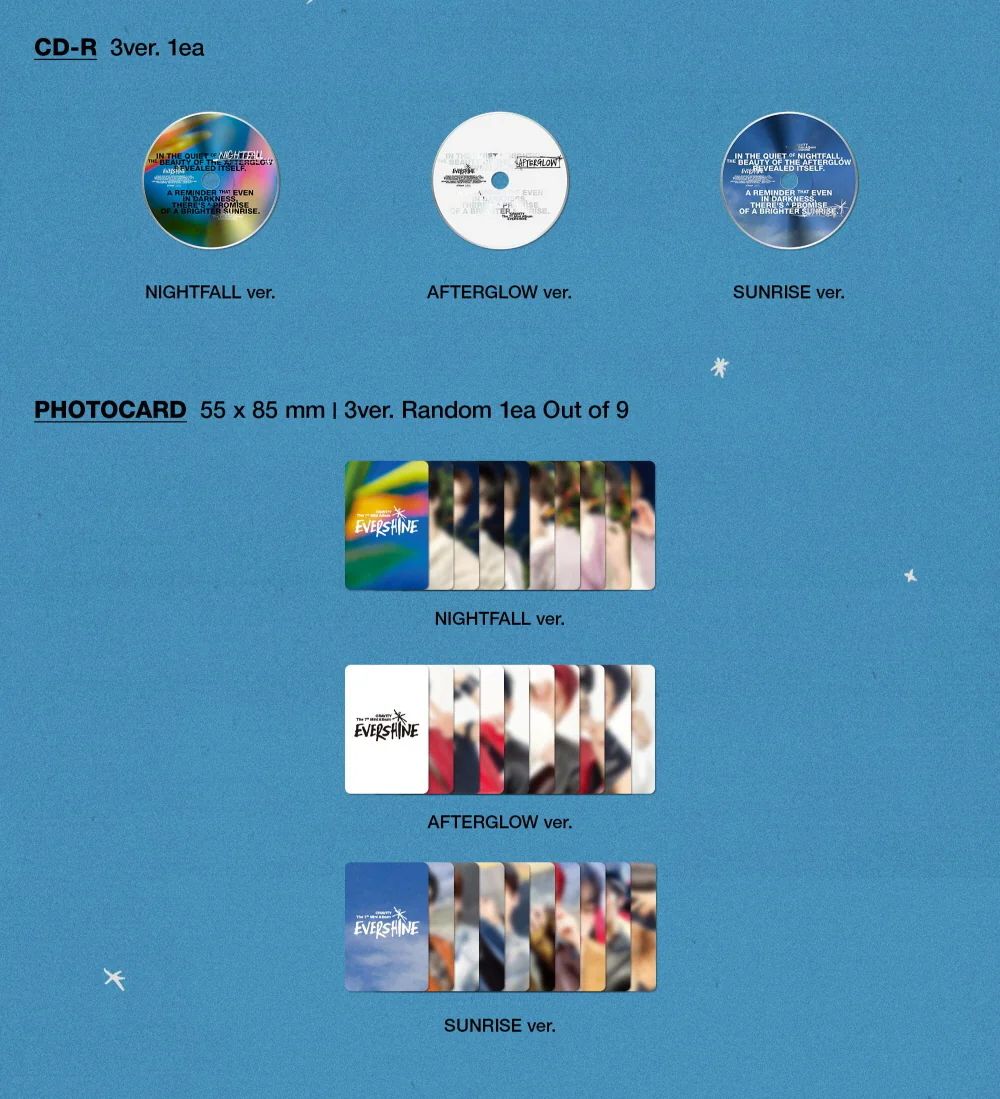 CRAVITY - 7th Mini Album EVERSHINE CD+Pre-Order Benefit - Image 3