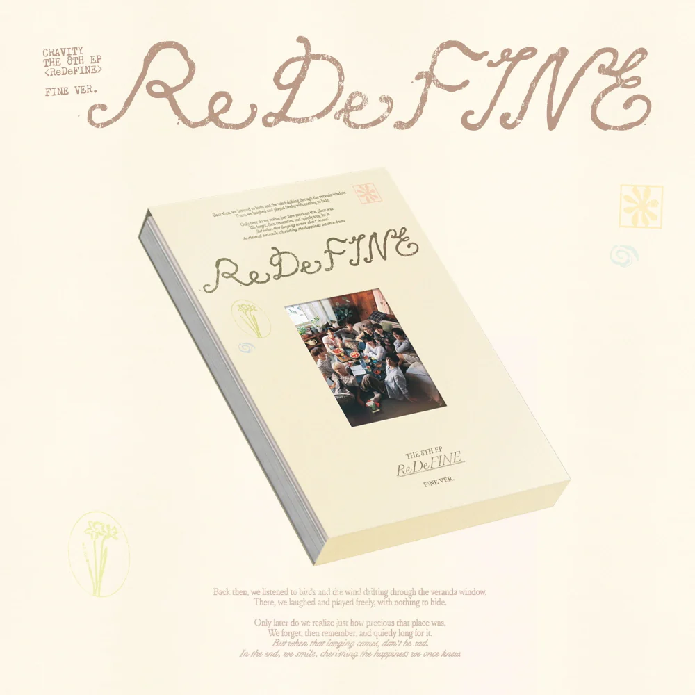 Cravity - 8th EP ReDeFINE Fine version Limited Edition CD