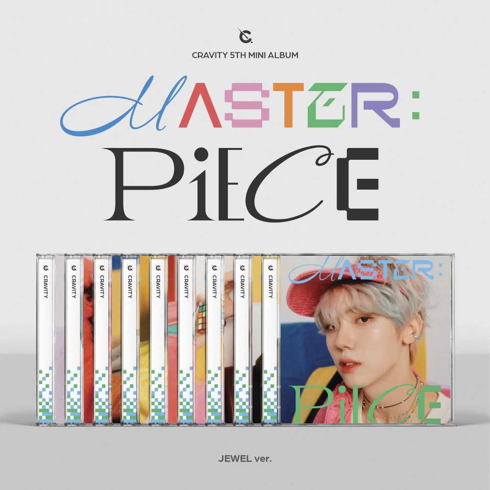CRAVITY - MASTER:PIECE MASTER PIECE Jewel Limited Ver. CD+Extra Photocards