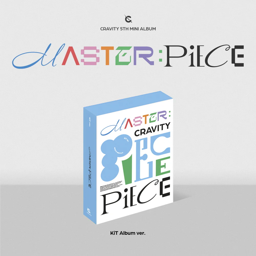 CRAVITY - MASTER:PIECE MASTER PIECE KiT Album+Extra Photocards