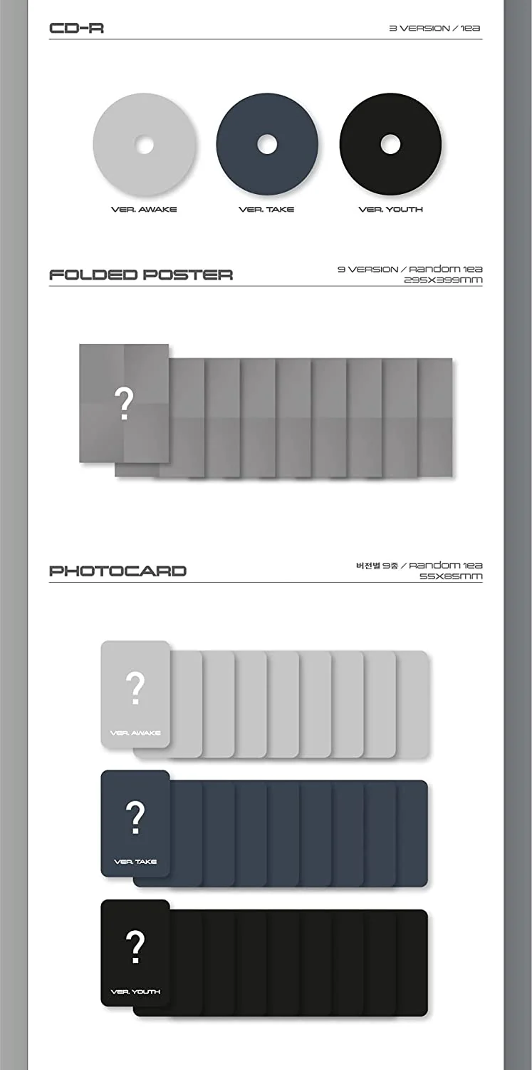 CRAVITY - The Awakening :Written in the Stars (Vol.1) Album+Extra Photocards Set - Image 4