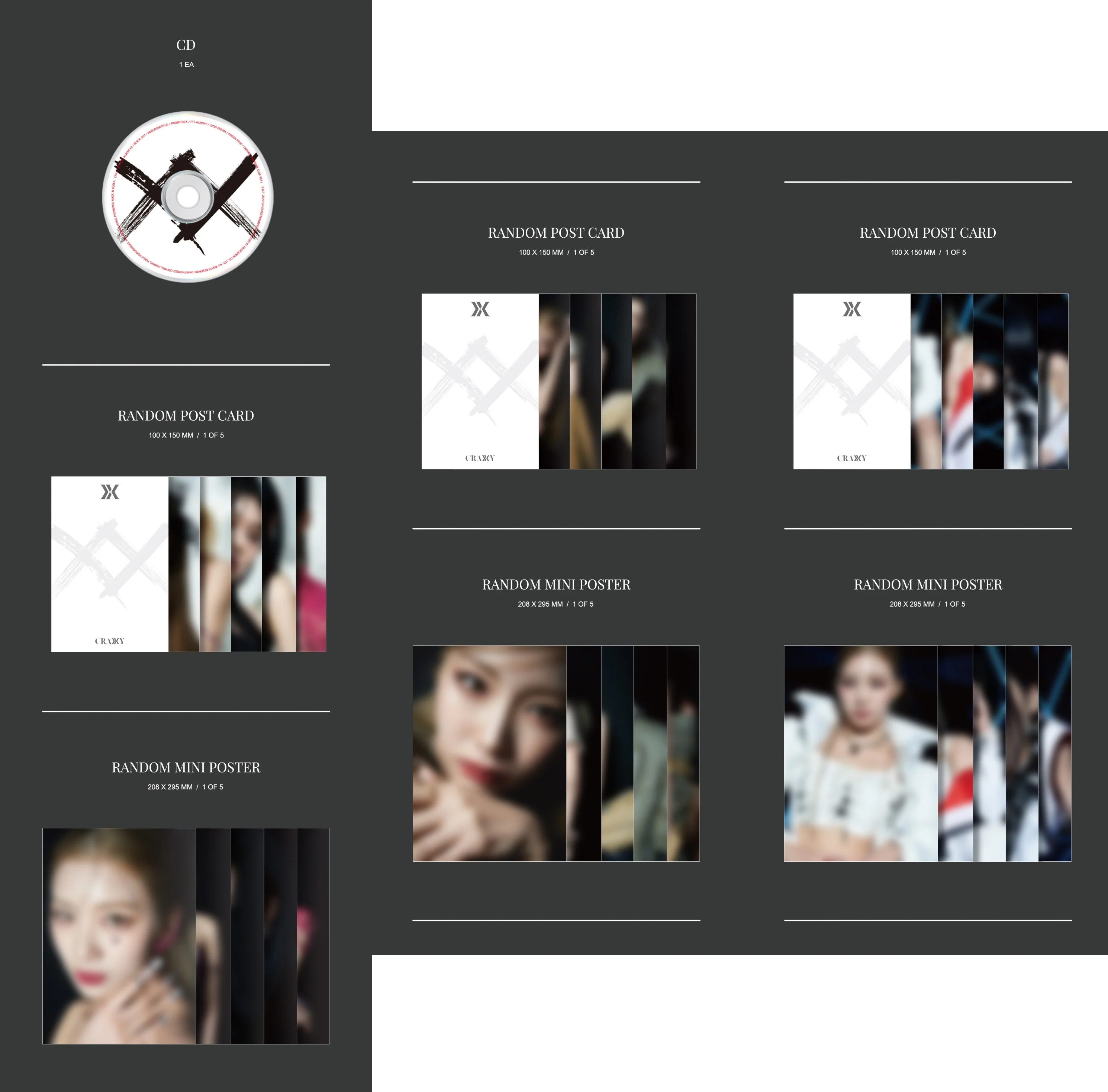 CRAXY - 4th Mini Album [XX] CD - Image 4