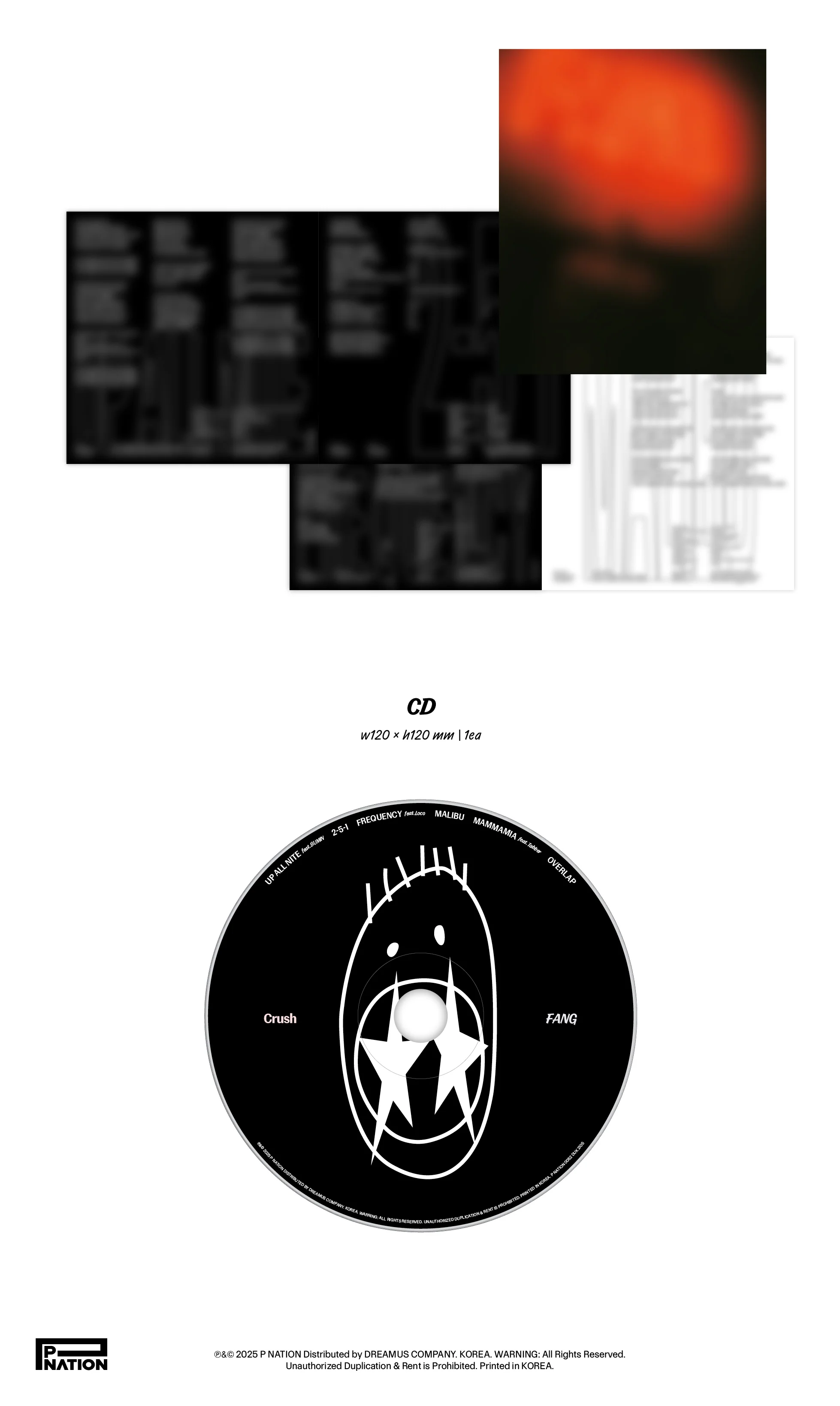 Crush - Fang CD - Image 4