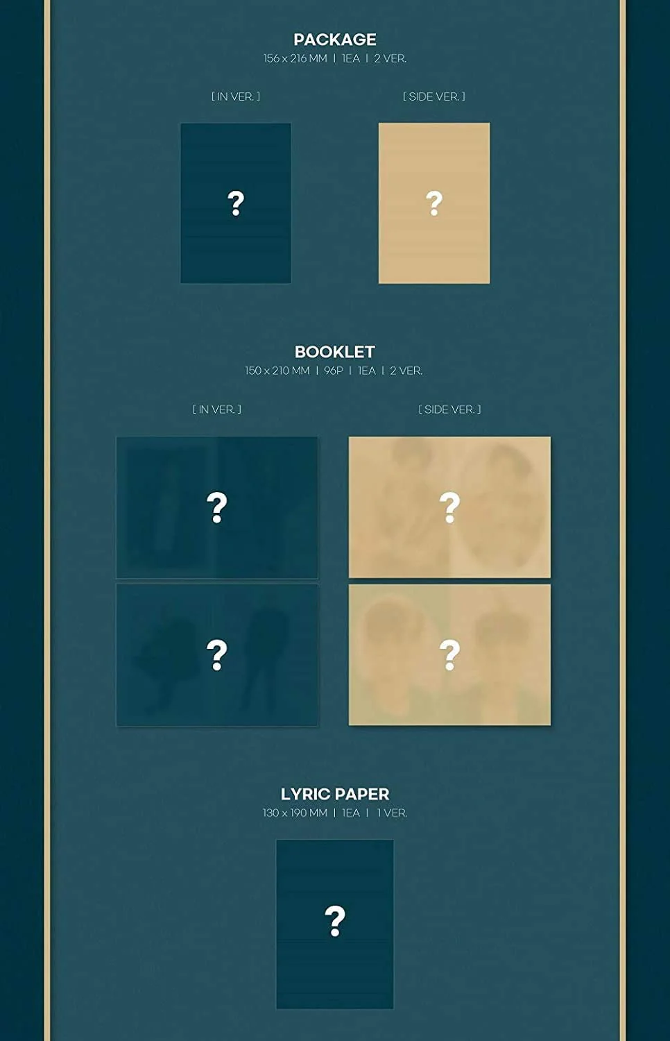 Cube Entertainment BTOB 4U - Inside Album+Extra Photocards Set (Side ver.)… - Image 3