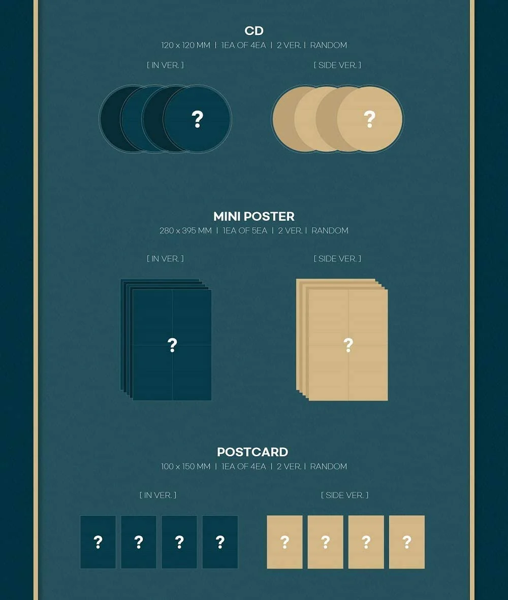 Cube Entertainment BTOB 4U - Inside Album+Extra Photocards Set (Side ver.)… - Image 4