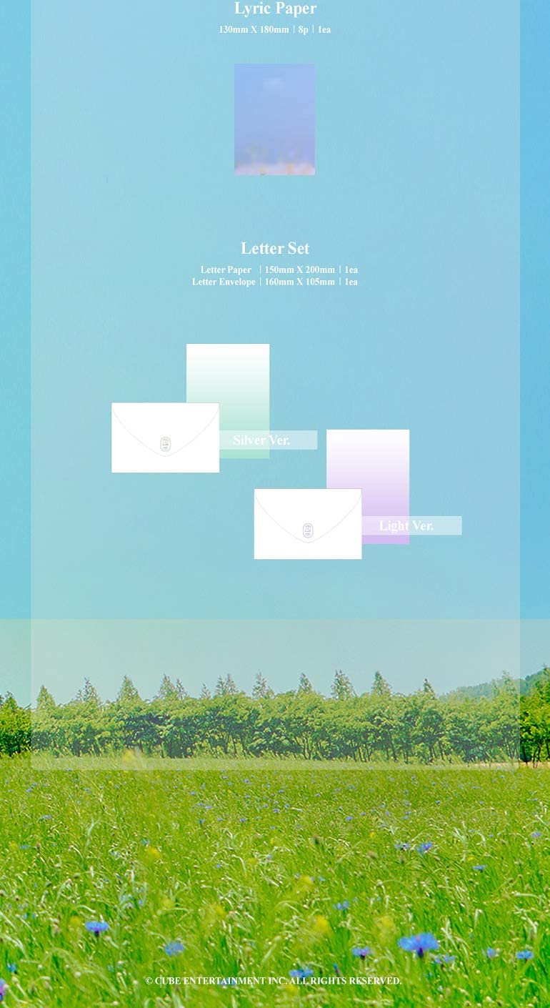 Cube Entertainment BTOB SEO EUN Kwang - Forest : Entrance (1st Mini Album) 2Album (Silver+Light ver. Set) - Image 6