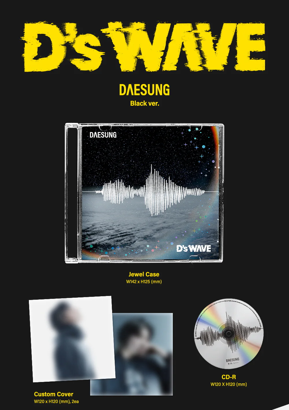 DAESUNG - 1st Mini Album D’s WAVE - Image 5