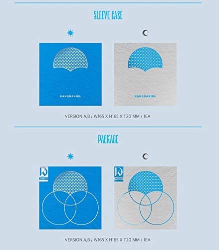 Daniel Kang - Cyan (1st Mini Album) Album+Extra Photocards Set (Random ver.) - Image 3