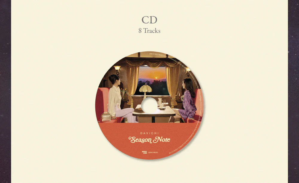DAVICHI - Mini Album Season Note CD - Image 3
