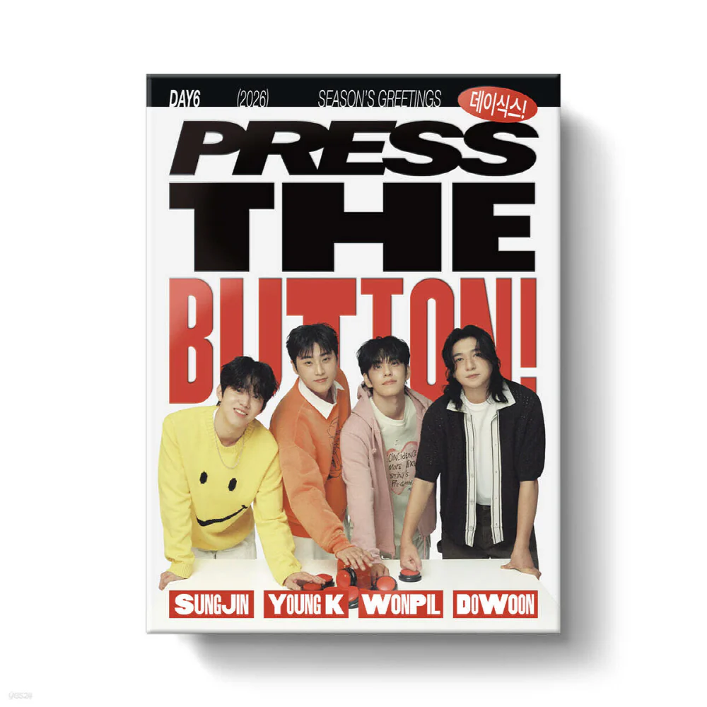 DAY6 2026 SEASON'S GREETINGS [PRESS THE BUTTON] + Pre-Order Gift