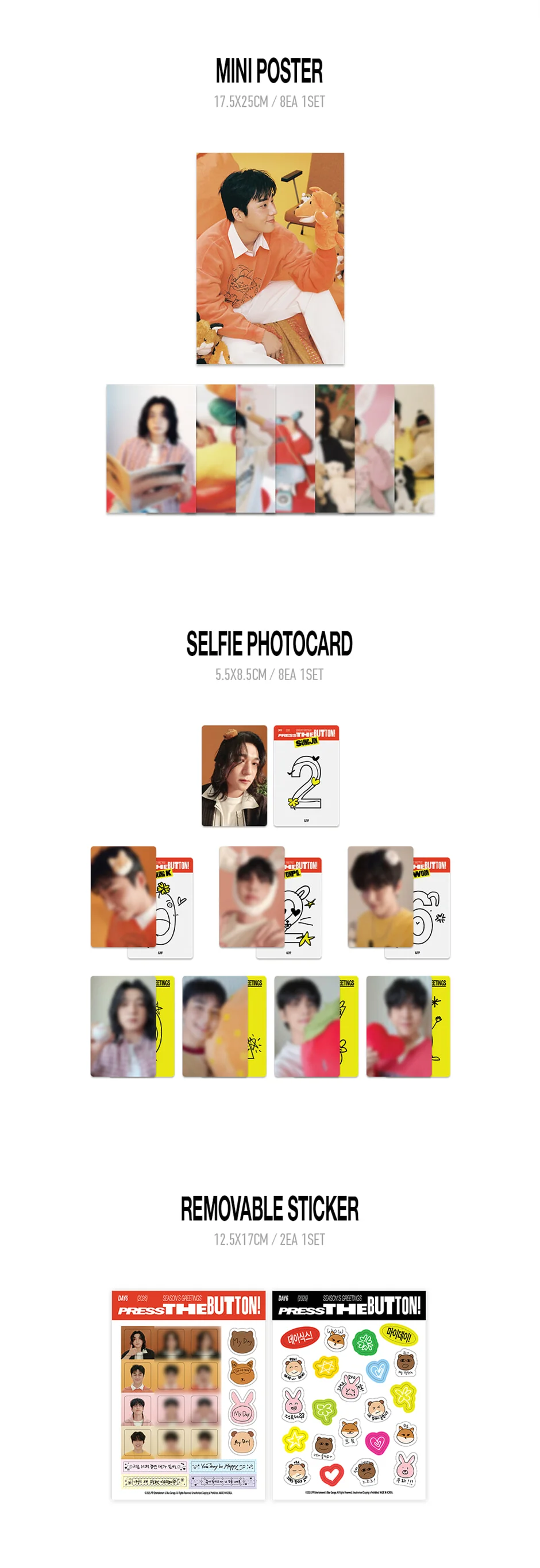 DAY6 2026 SEASON'S GREETINGS [PRESS THE BUTTON] + Pre-Order Gift - Image 4