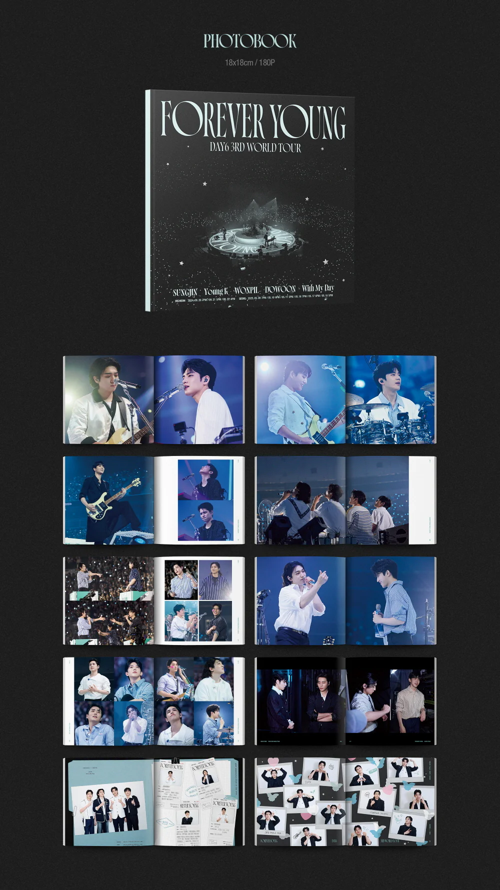 DAY6 3RD WORLD TOUR [FOREVER YOUNG] Blu-ray - Image 3
