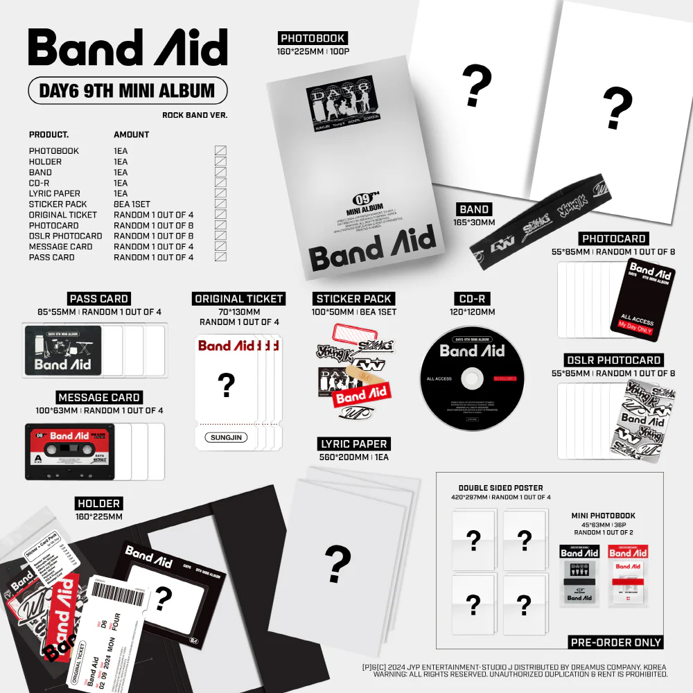 DAY6 - Band Aid (9th Mini Album) - Image 3