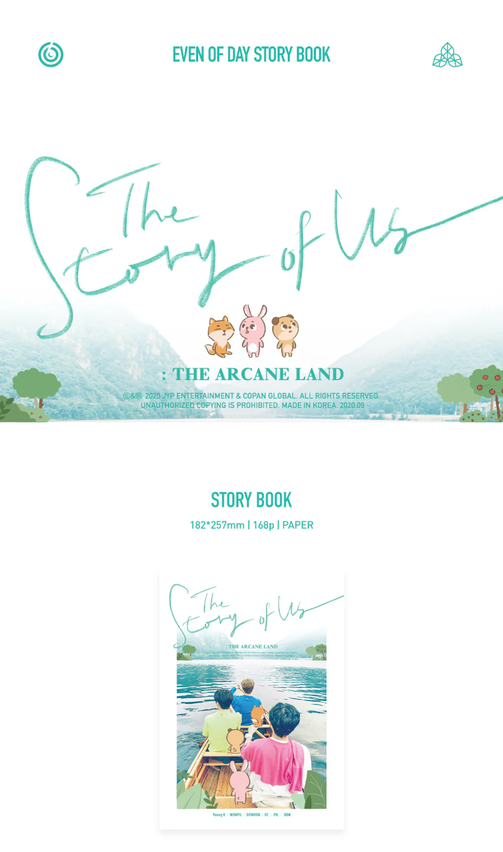 DAY6 Even of Day - Story Book The Story of US : The Arcane Land - Image 2