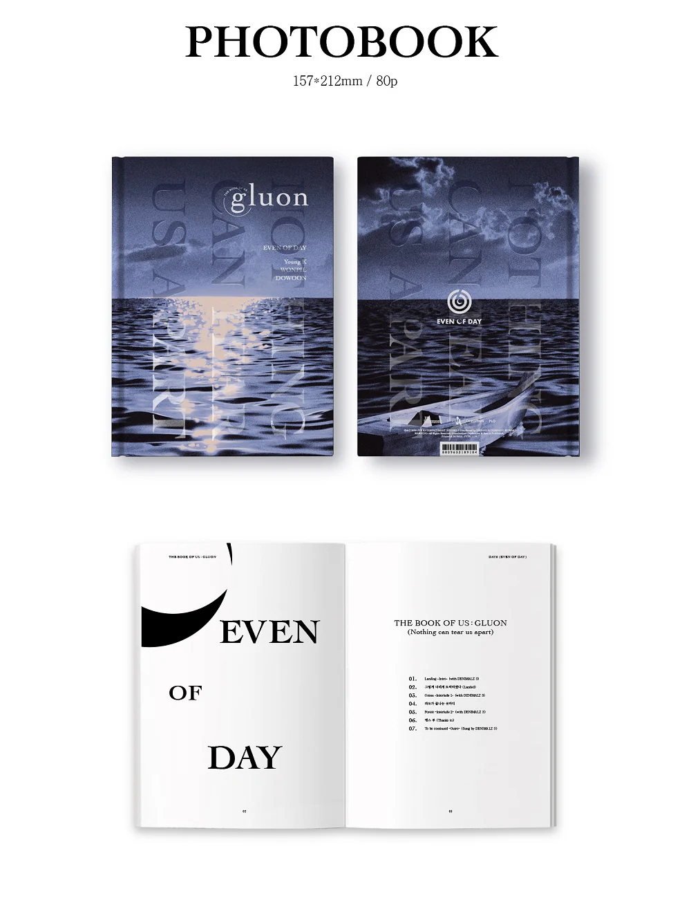 DAY6 EVEN OF DAY - The Book of Us : Gluon - Nothing can tear us apart Album - Image 3