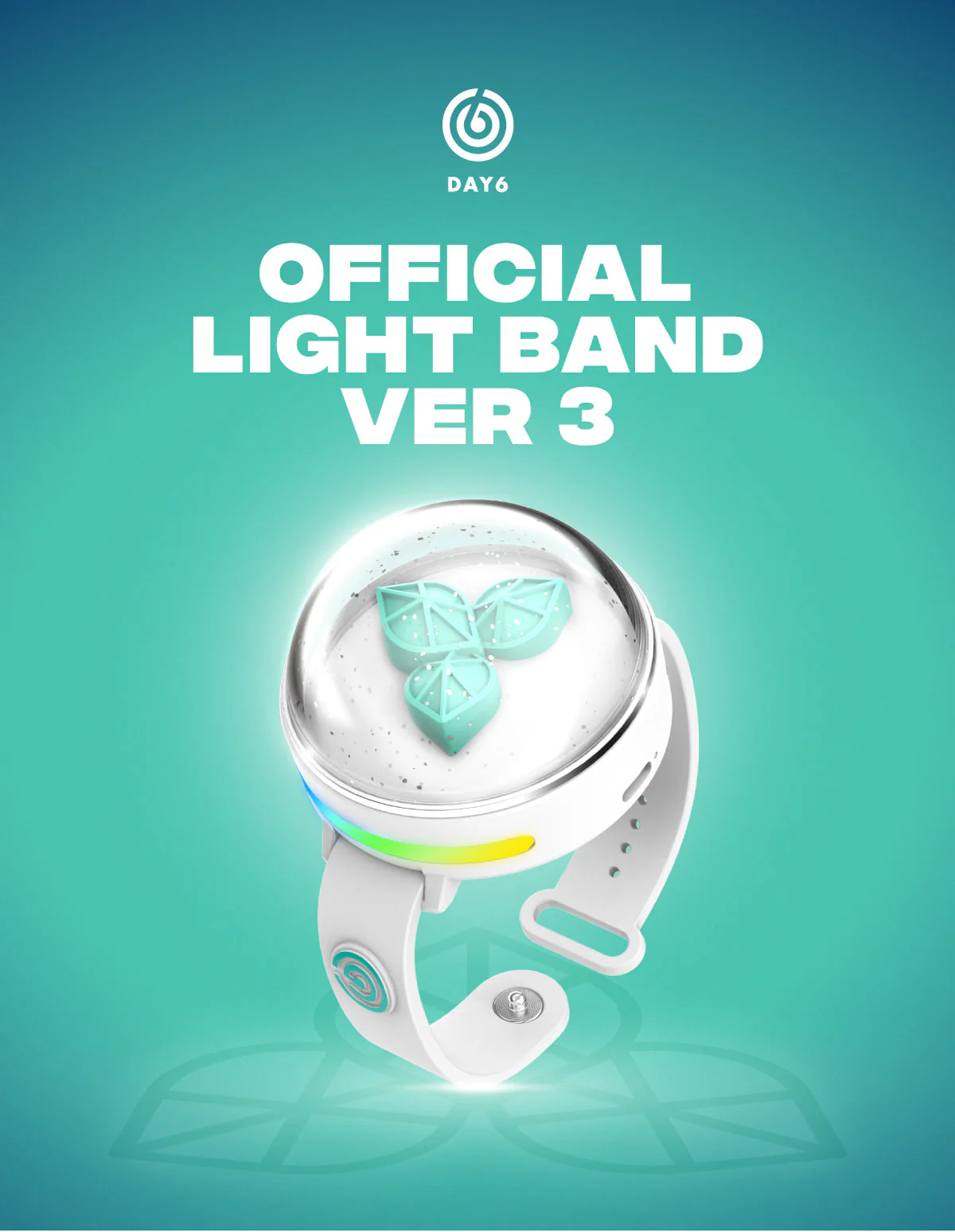 DAY6 - OFFICIAL LIGHT BAND VER 3 MY DAY FANLIGHT - Image 2