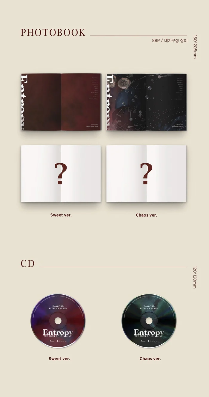 DAY6 - THE BOOK OF US : ENTROPY (Vol.3) Album - Image 3