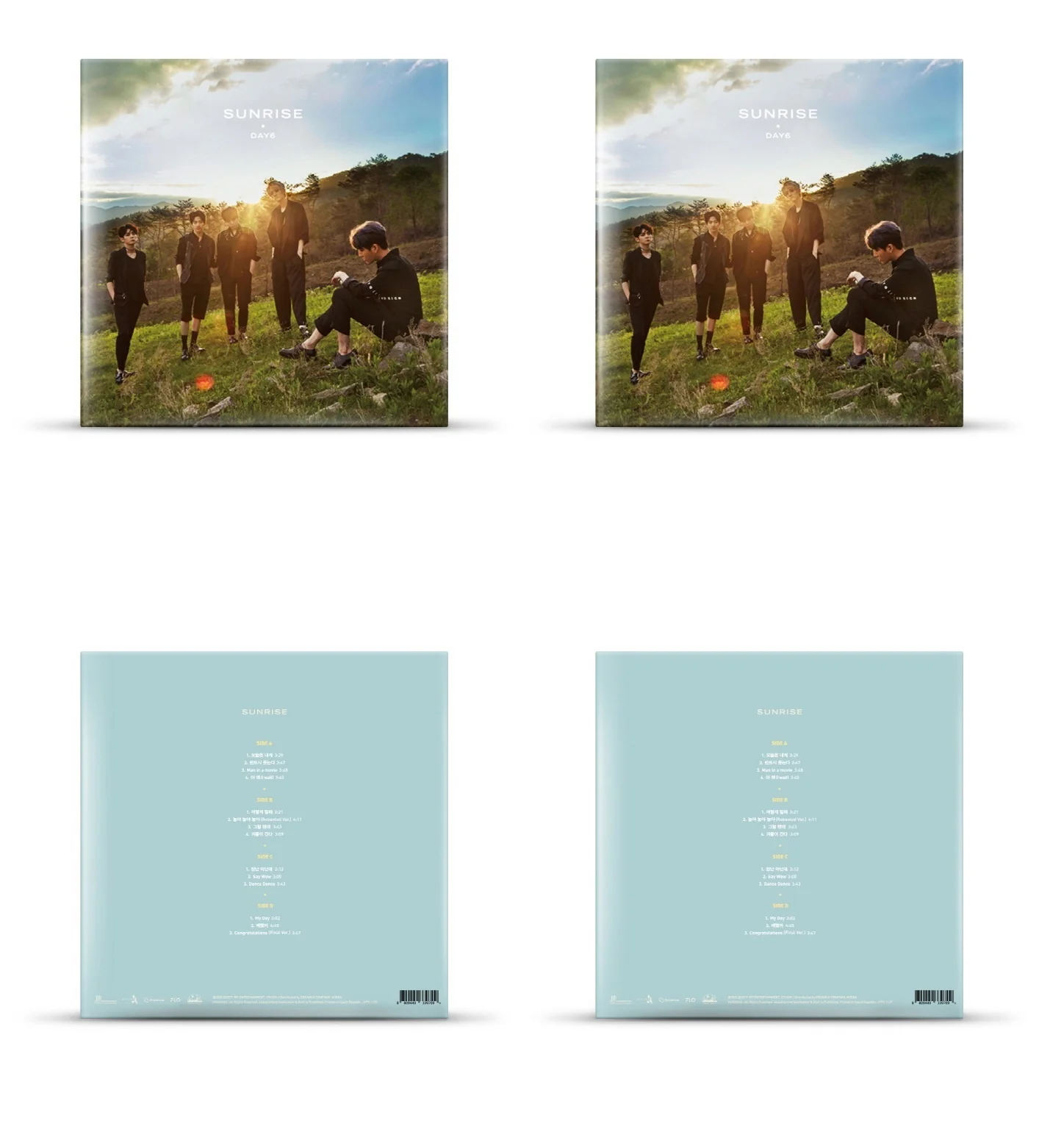 DAY6  - Vol.1 SUNRISE Vinyl 2LP [Random ver.] - Image 2