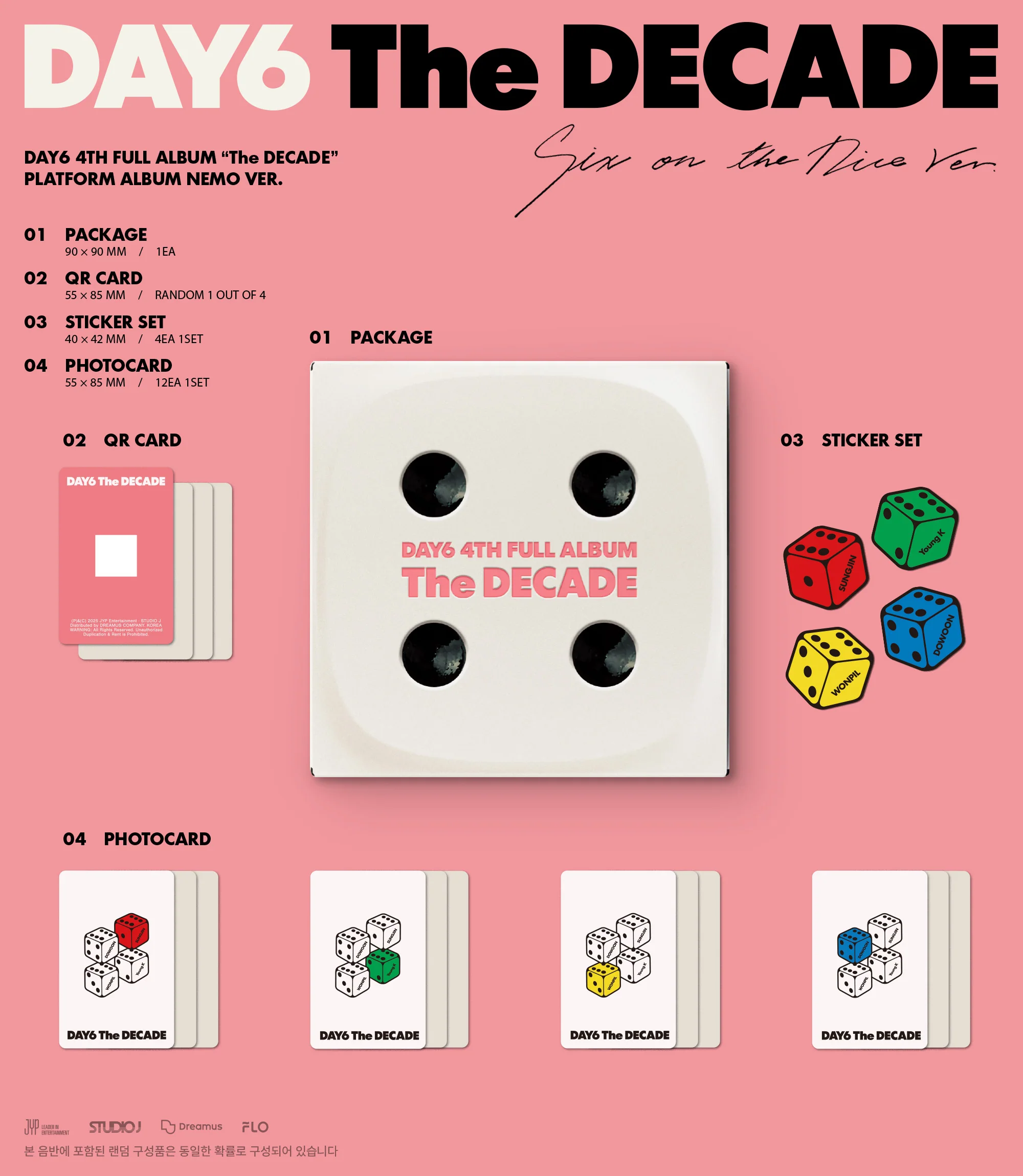 Day6 - Vol.4 The Decade Platform Album Nemo version - Image 3