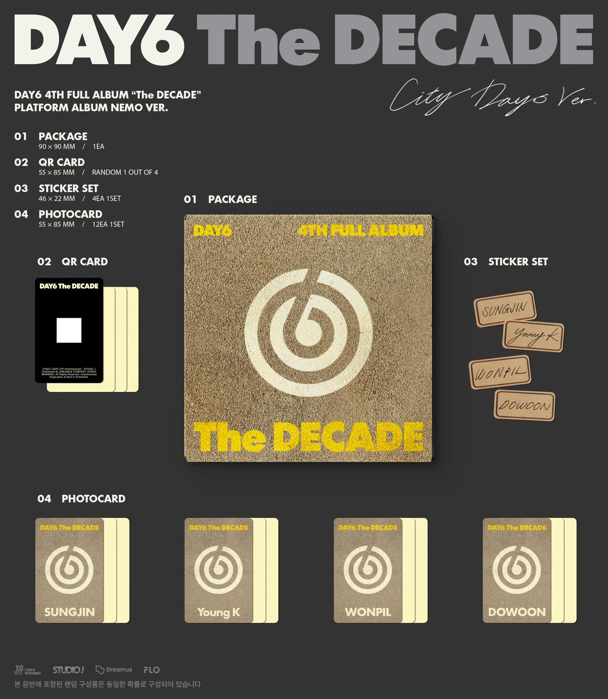 Day6 - Vol.4 The Decade Platform Album Nemo version - Image 4