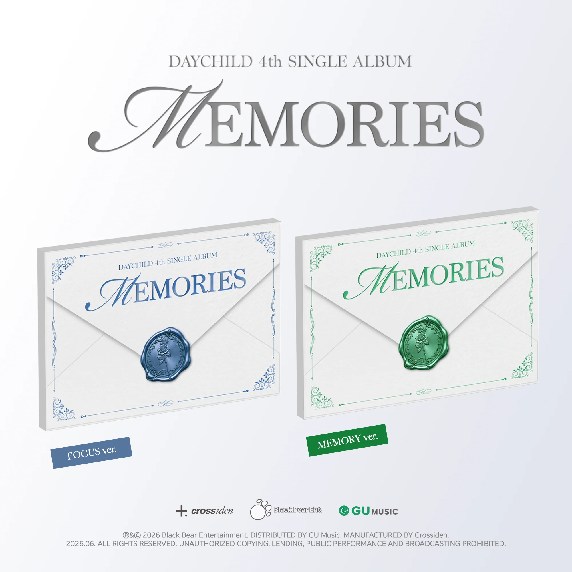 Daychild - 4th Single Album MEMORISE
