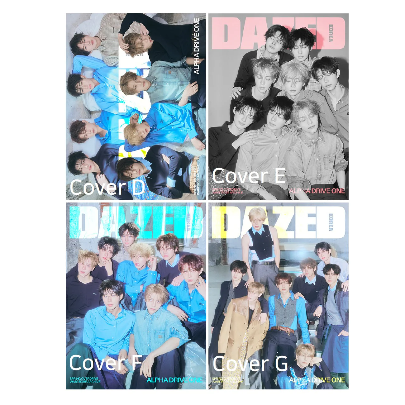 Dazed & Confused Korea Magazine February 2026 ALPHA DRIVE ONE