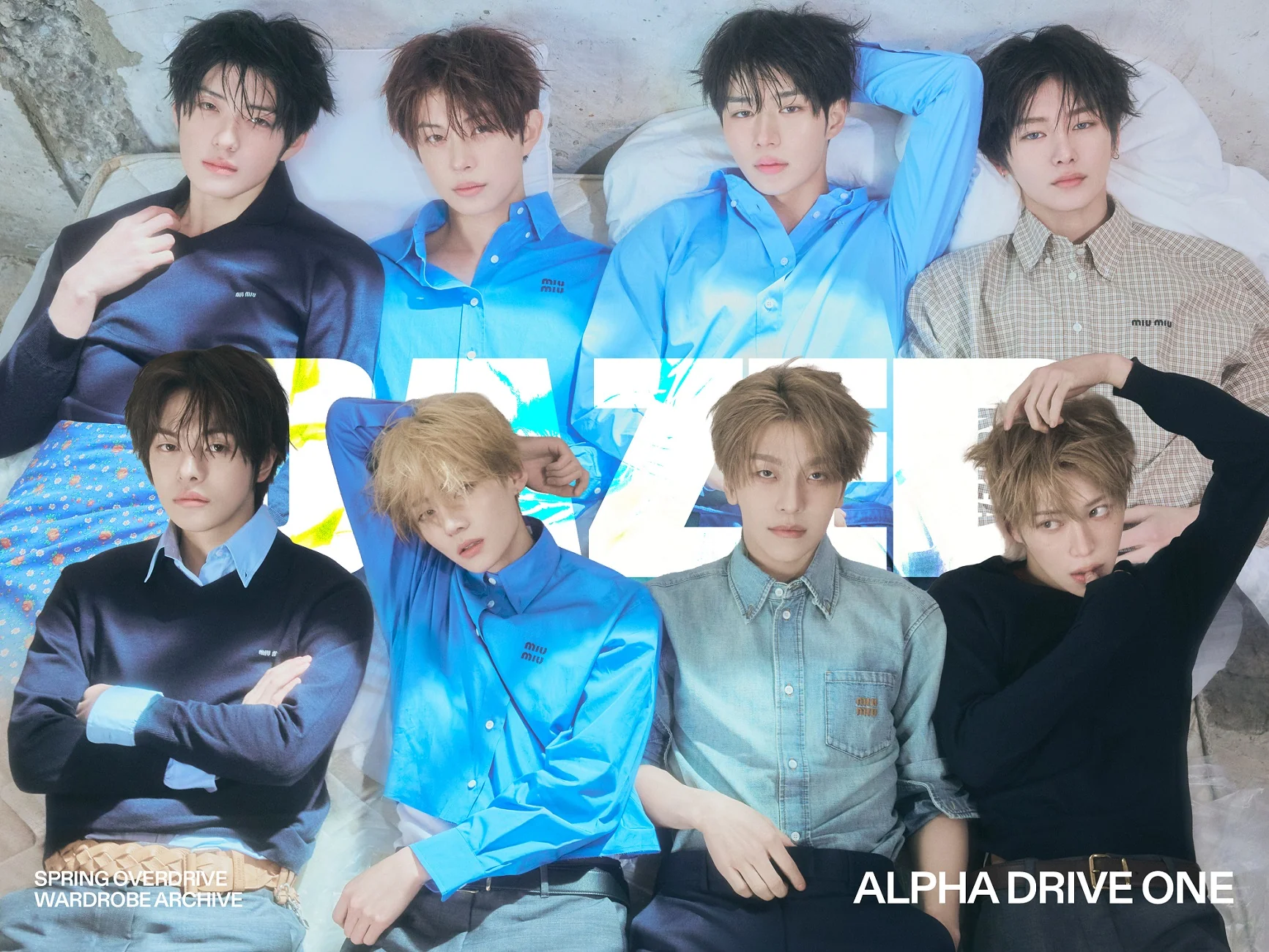 Dazed & Confused Korea Magazine February 2026 ALPHA DRIVE ONE - Image 2