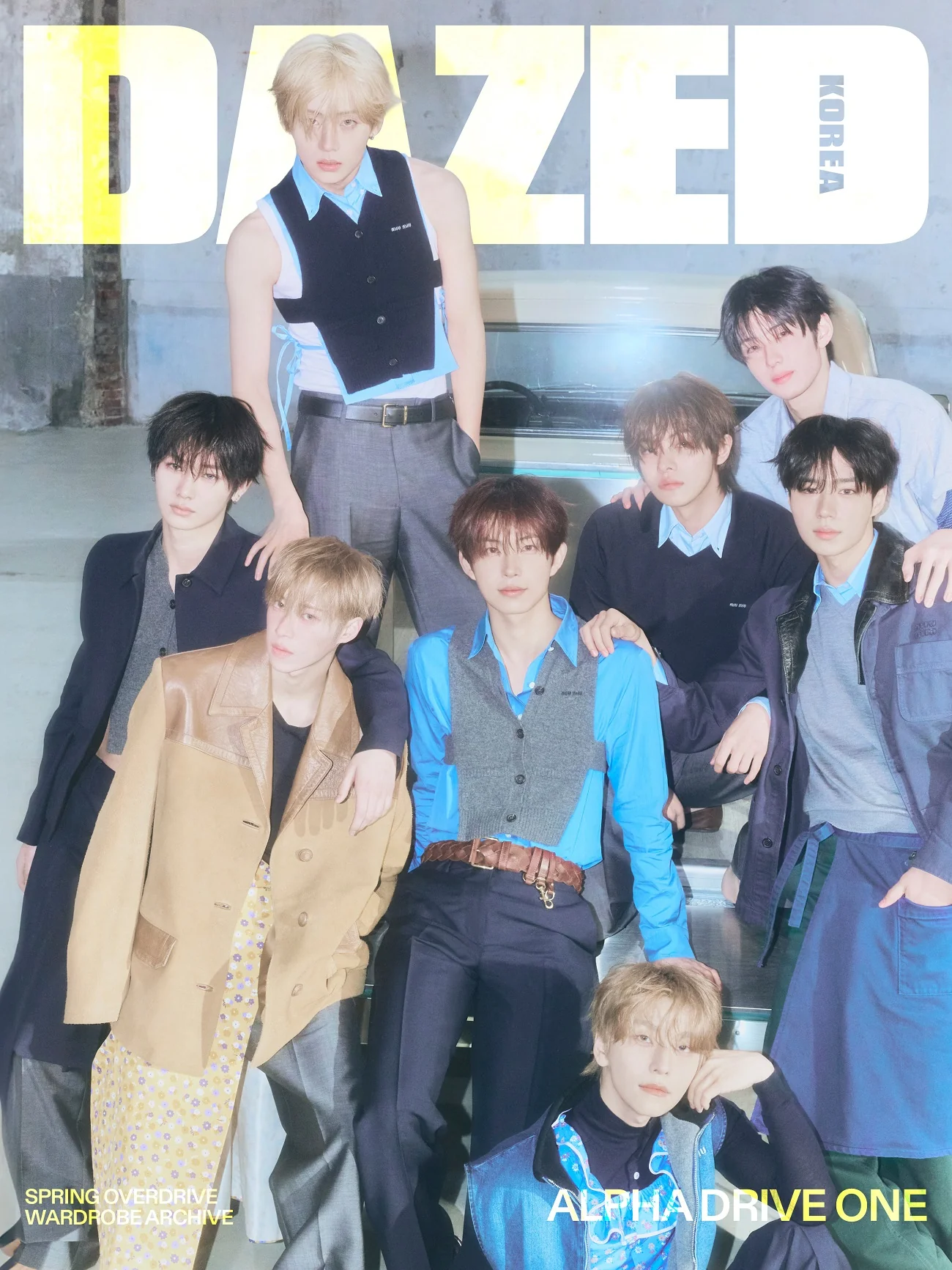 Dazed & Confused Korea Magazine February 2026 ALPHA DRIVE ONE - Image 5