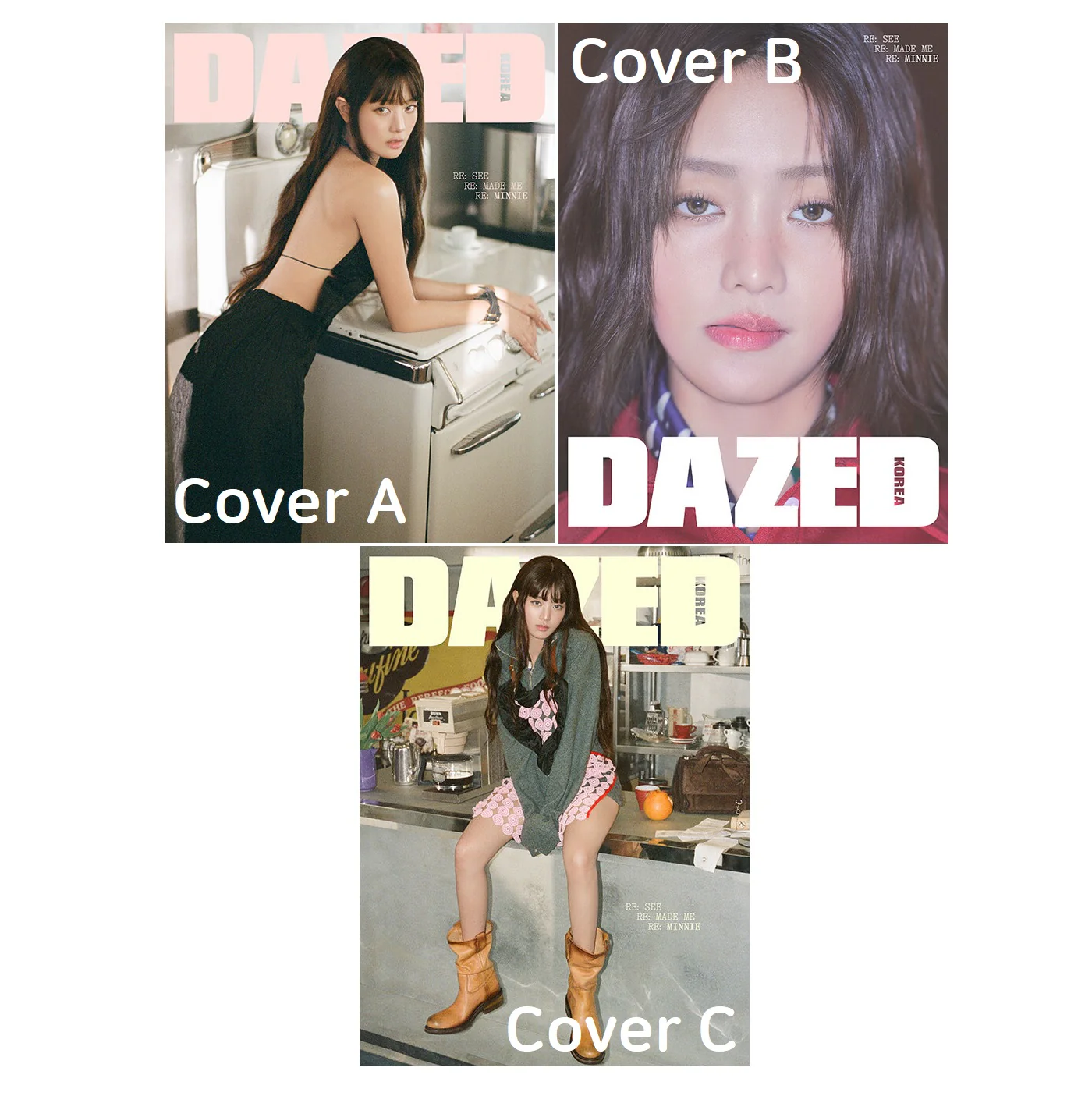 Dazed & Confused Korea Magazine February 2026 i-dle MINNIE