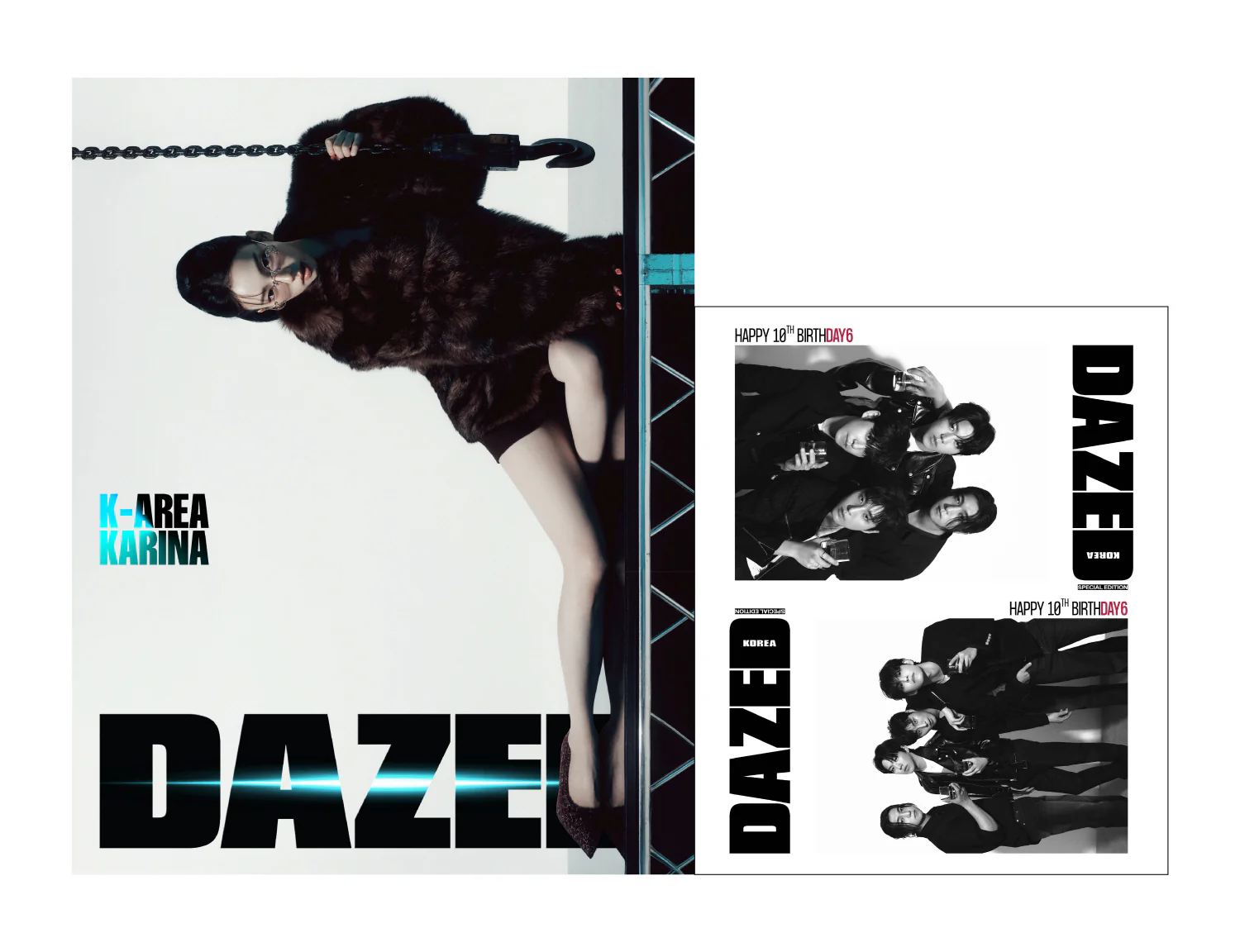 Dazed & Confused Korea Magazine October 2025 aespa KARINA - Image 4