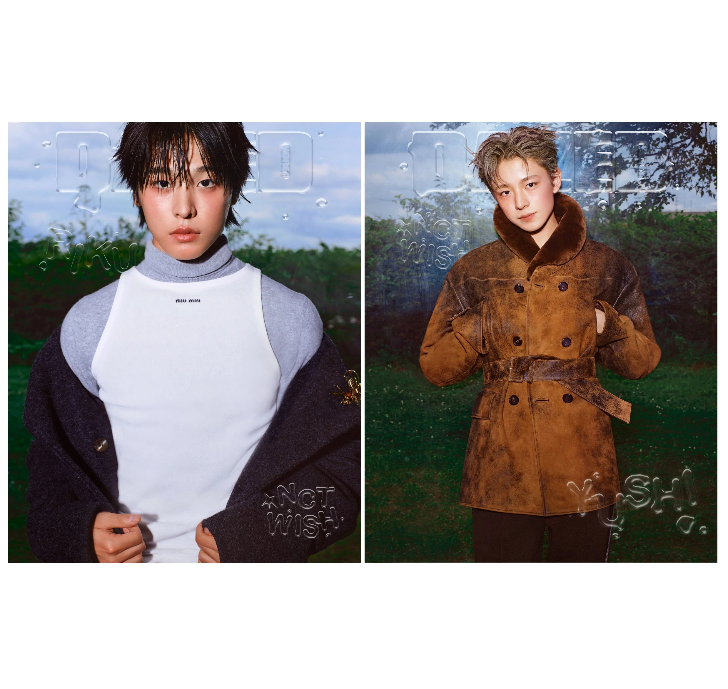 DAZED & CONFUSED Magazine Korea August 2025 NCT WISH - Image 3