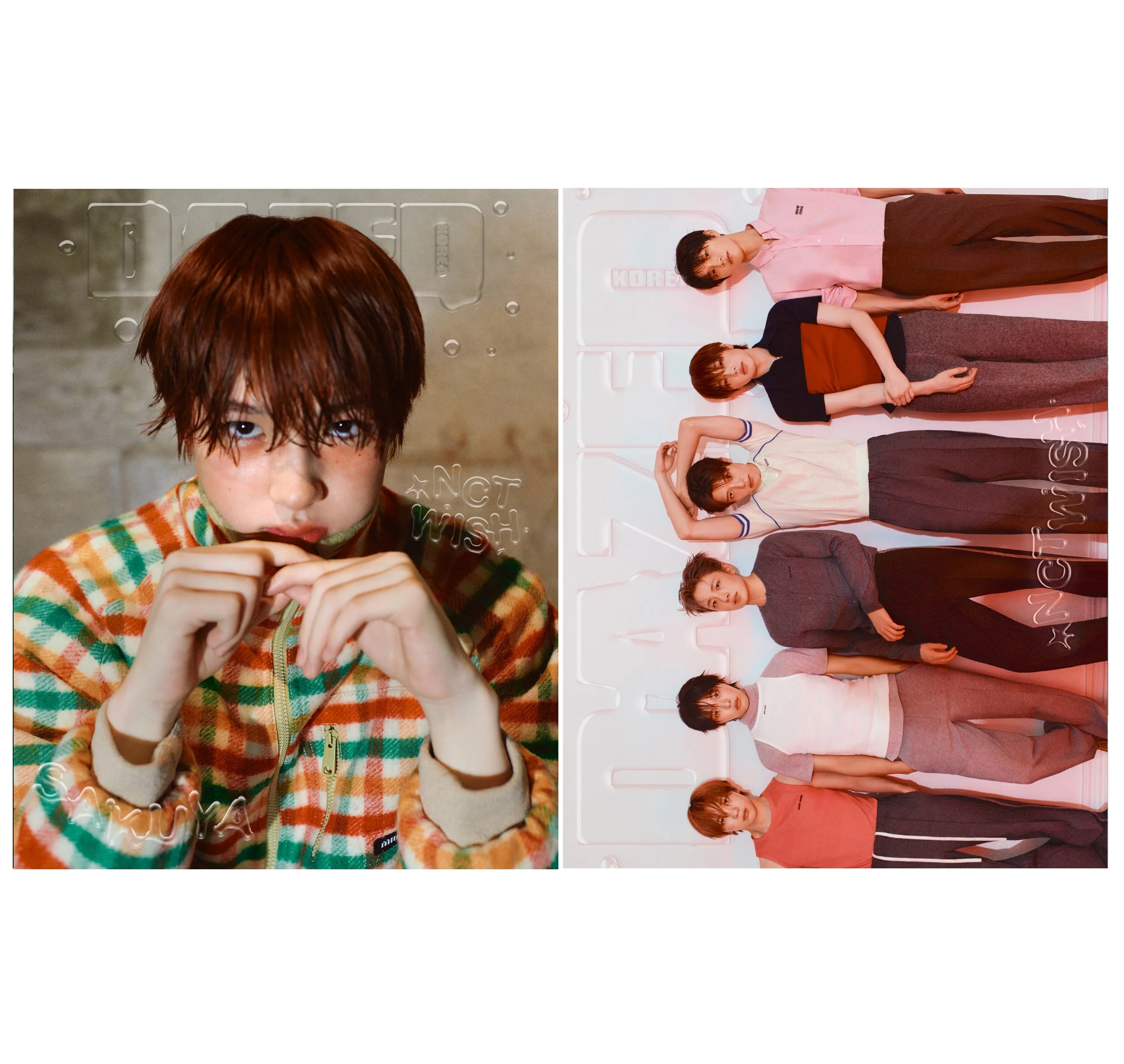 DAZED & CONFUSED Magazine Korea August 2025 NCT WISH - Image 5