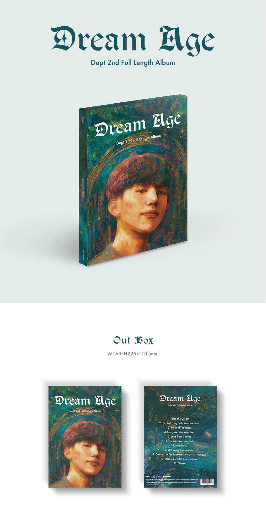 Dept - 2nd Full Length Album Dream Age CD - Image 3