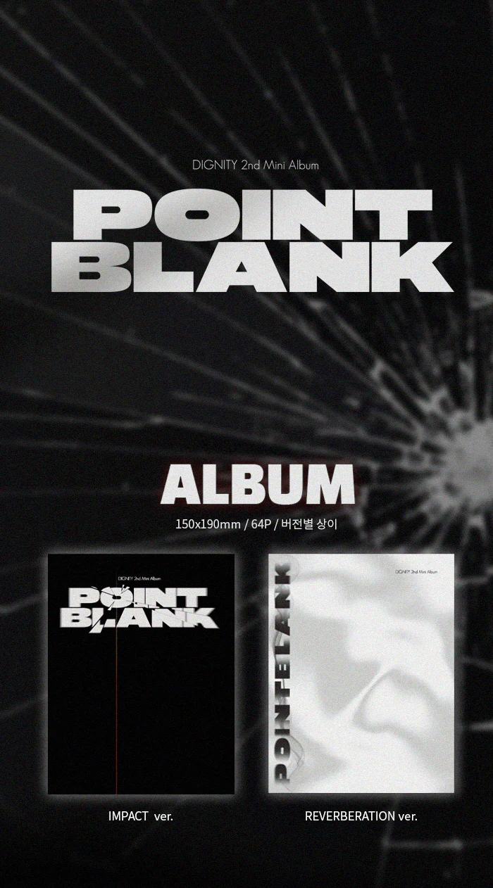 Dignity - 2nd Mini Album Point Blank CD - Image 2