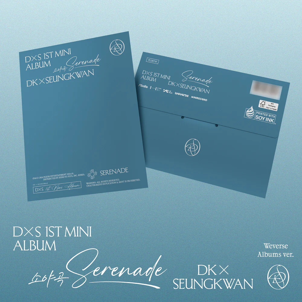 Dk X Seungkwan - 1st Mini Album Serenade Weverse Albums version