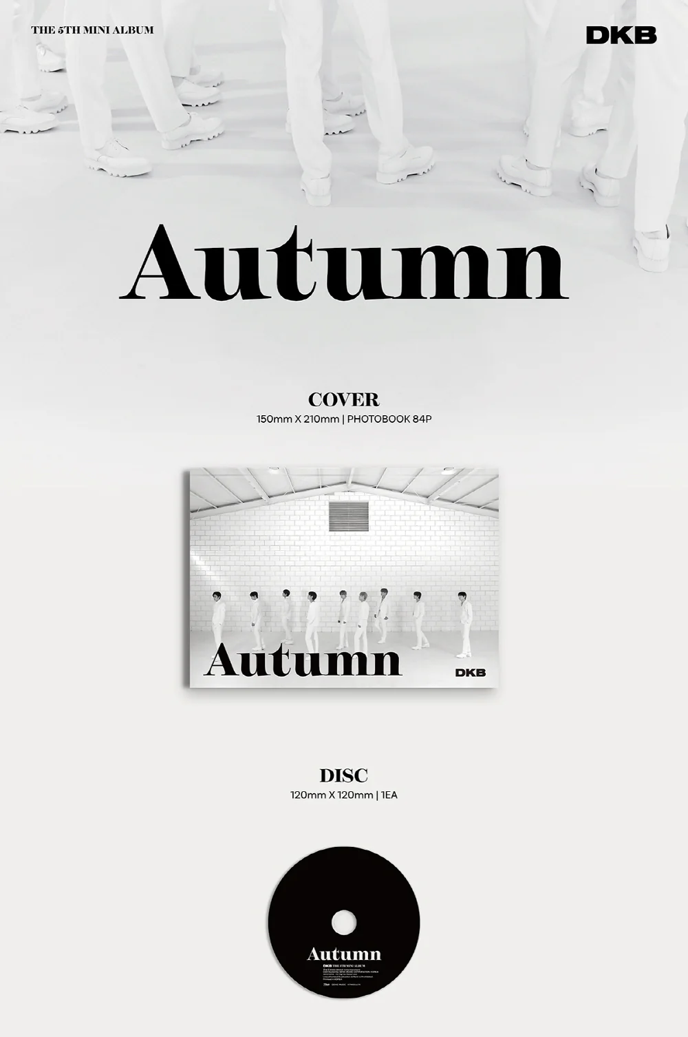 DKB Dark B - 5th Mini Album Autumn - Image 2