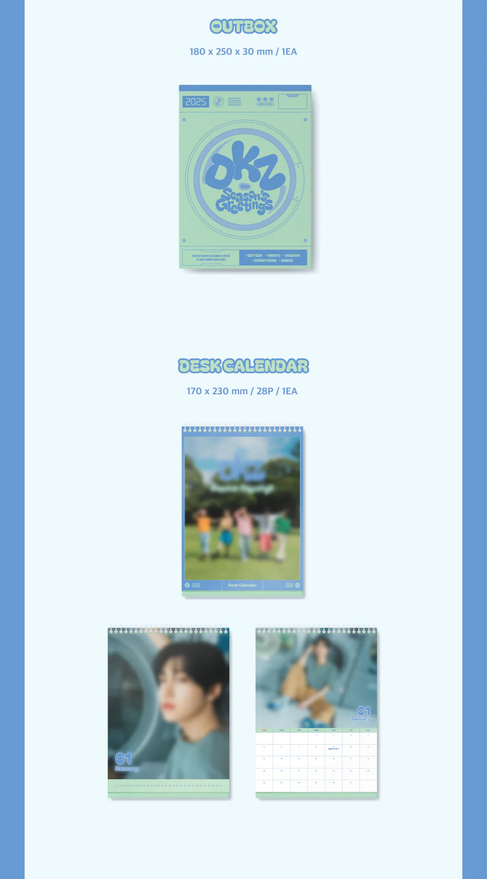 DKZ 2025 Season's Greetings+Pre-Order Gift - Image 4