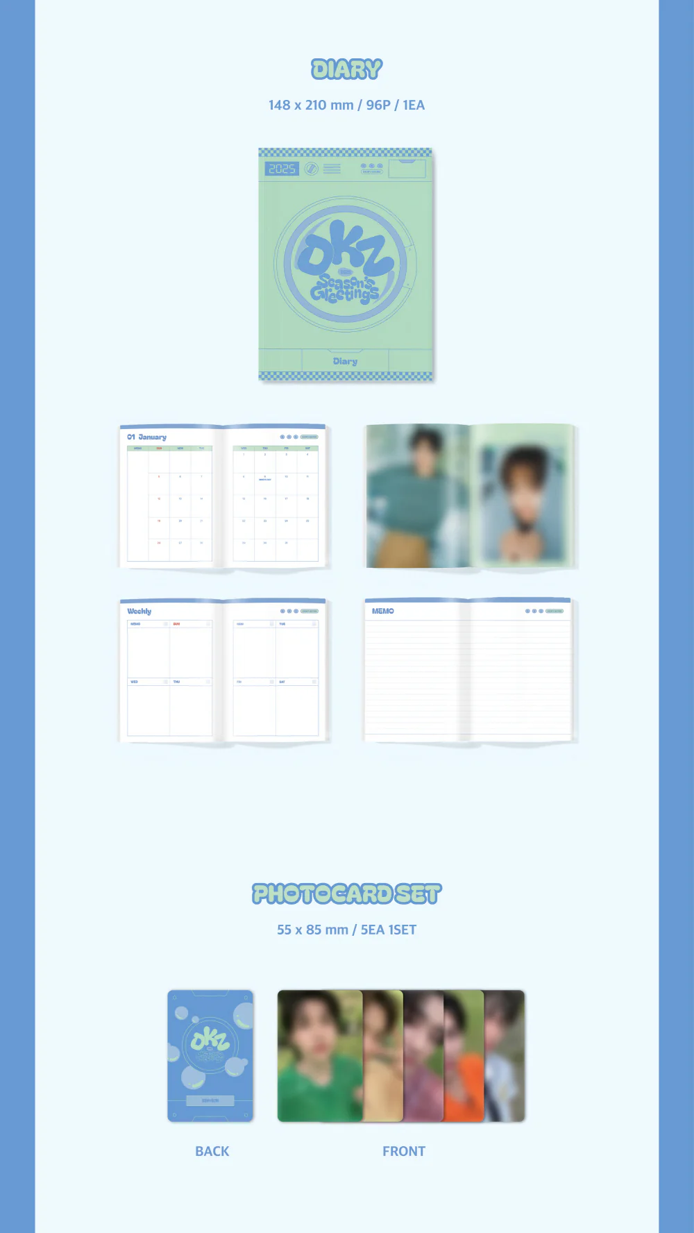 DKZ 2025 Season's Greetings+Pre-Order Gift - Image 5