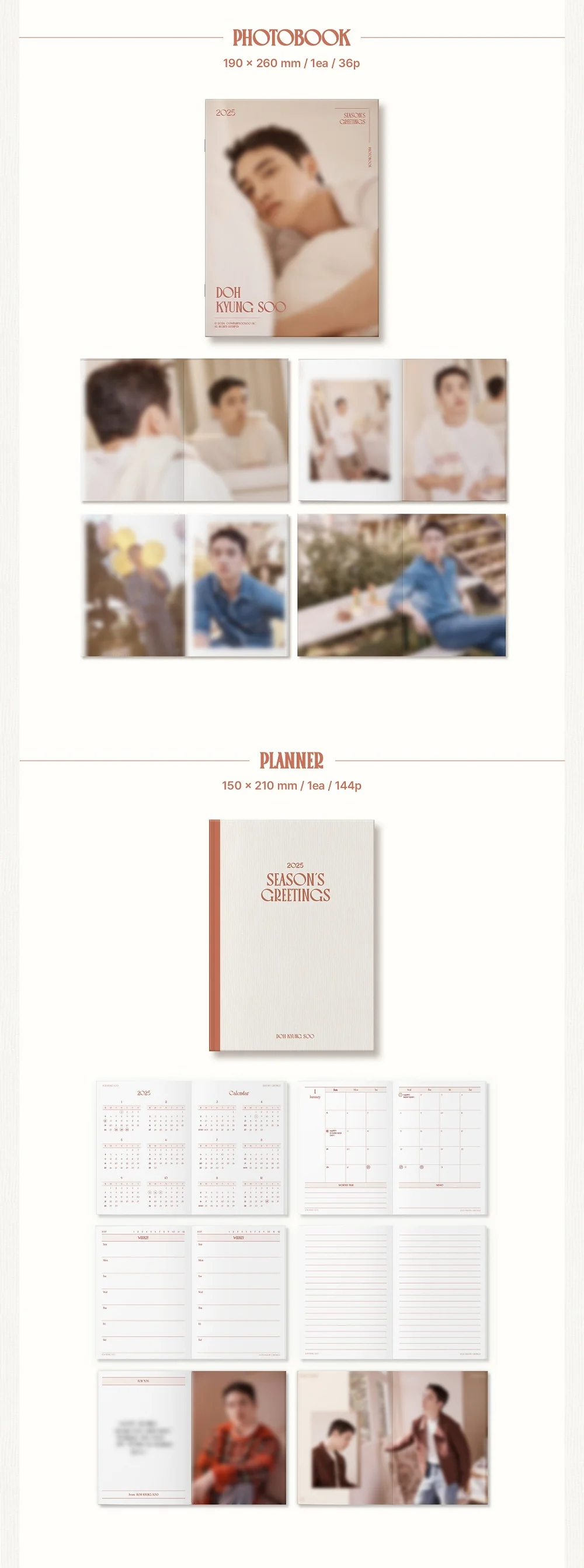 Doh Kyung Soo 2025 Season's Greetings - Image 4