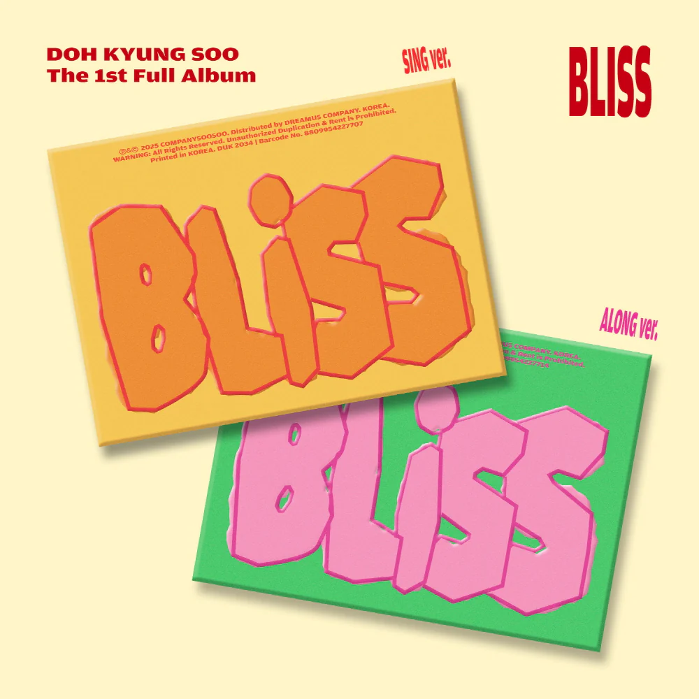 Doh Kyung Soo D.O. - BLISS 1st Full Album