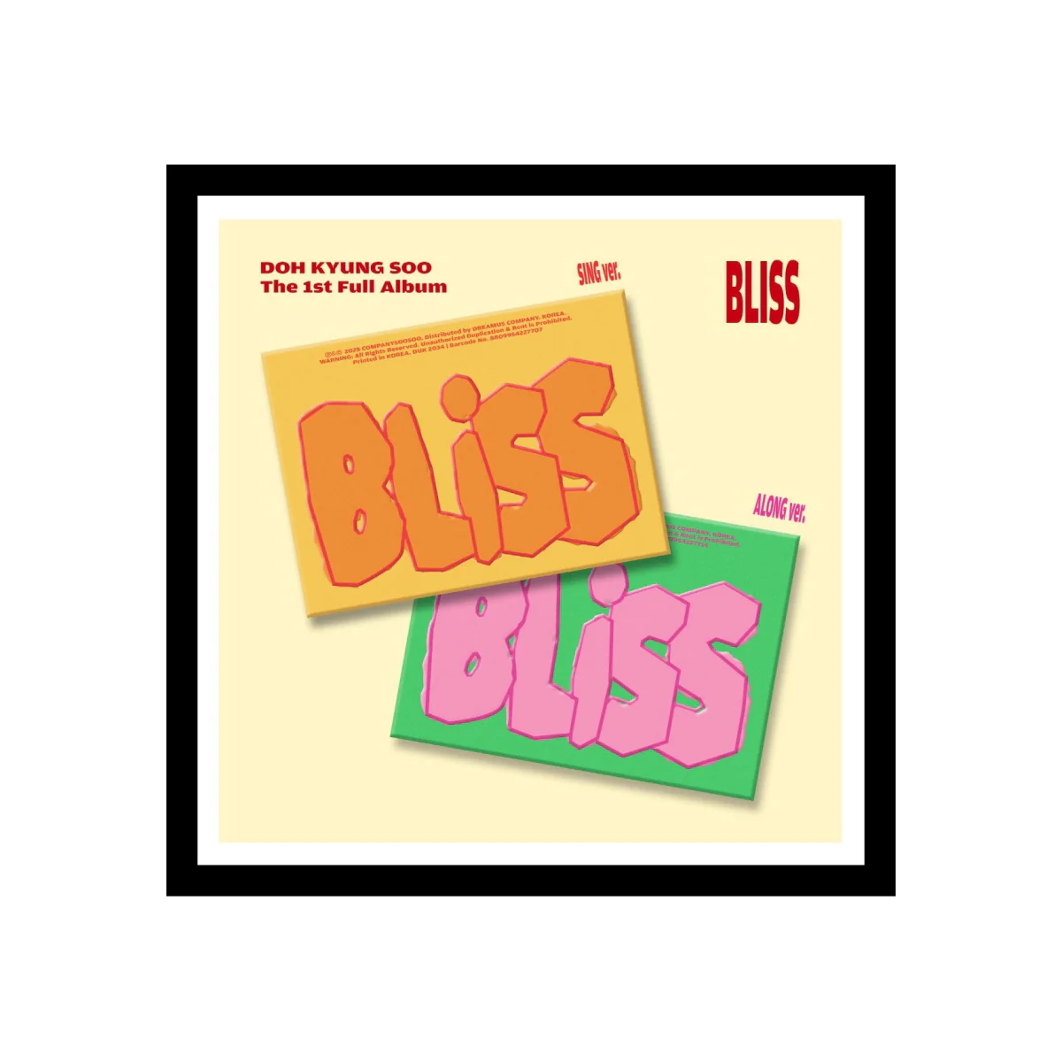 Doh Kyung Soo D.O. - BLISS 1st Full Album - Image 4