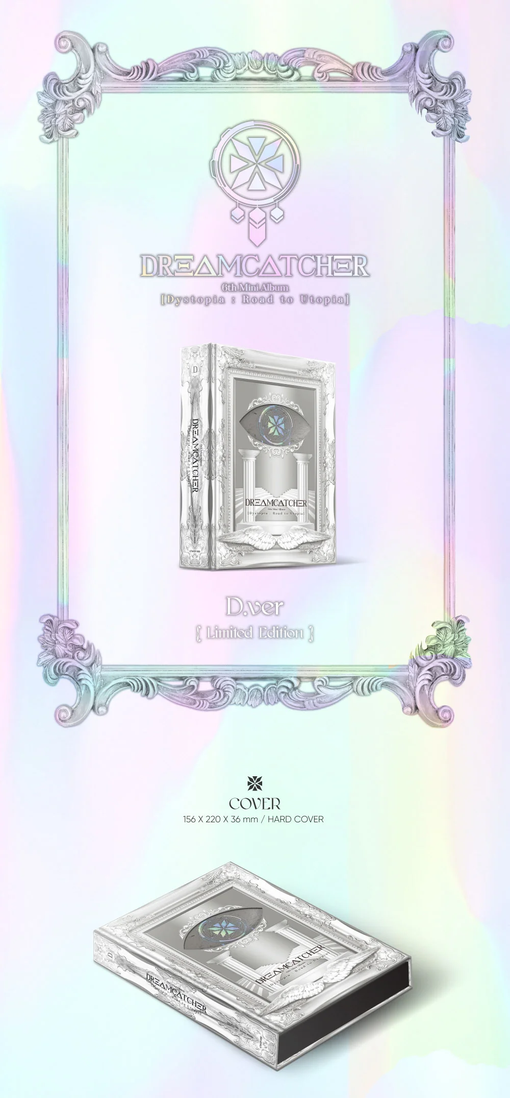 DREAMCATCHER - 6th Mini Album Dystopia : Road to Utopia Limited Edition D version CD - Image 2