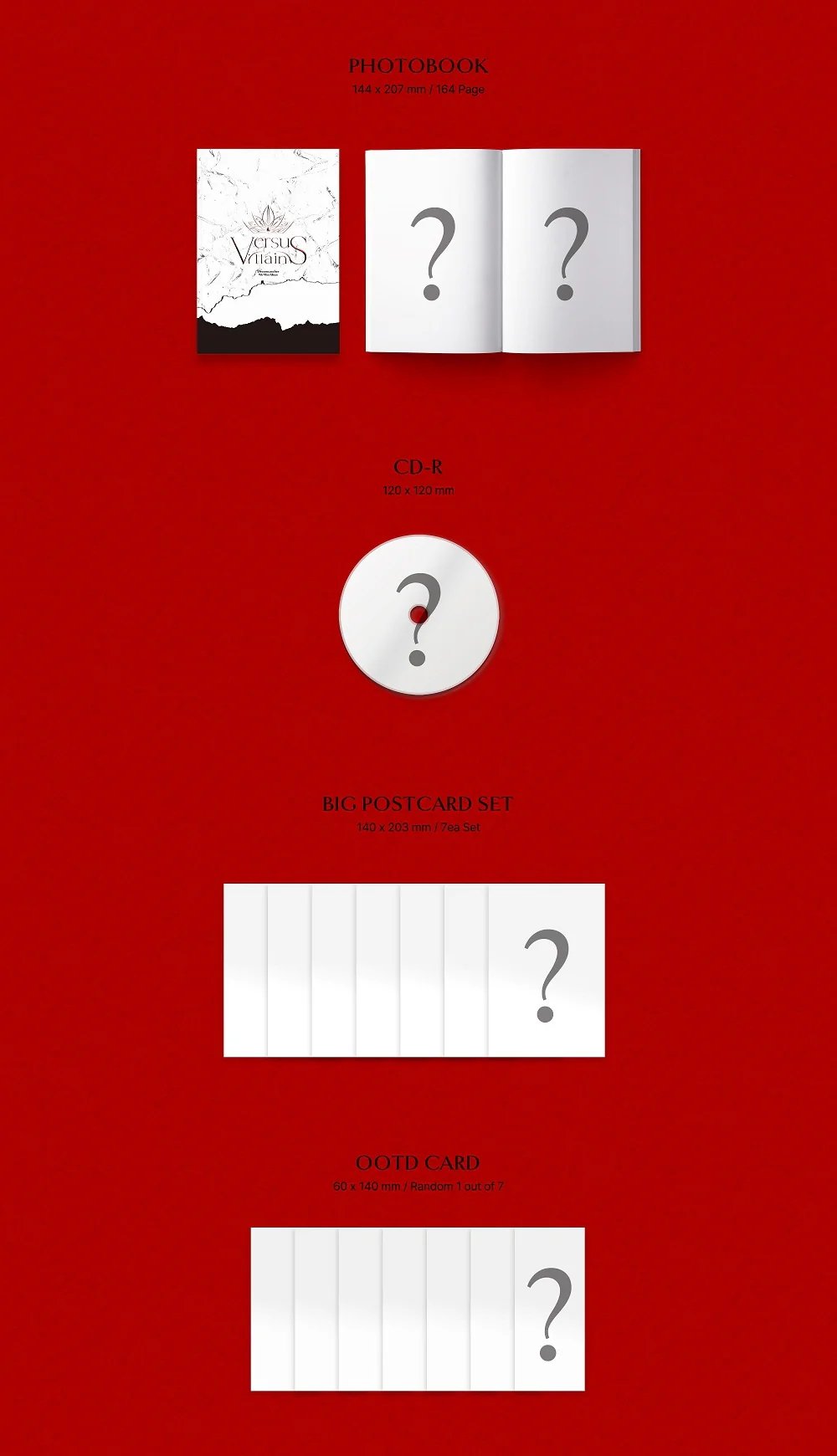 DREAMCATCHER - 9th Mini Album VillainS Limited Edition C version CD+Pre-Order Benefit - Image 3