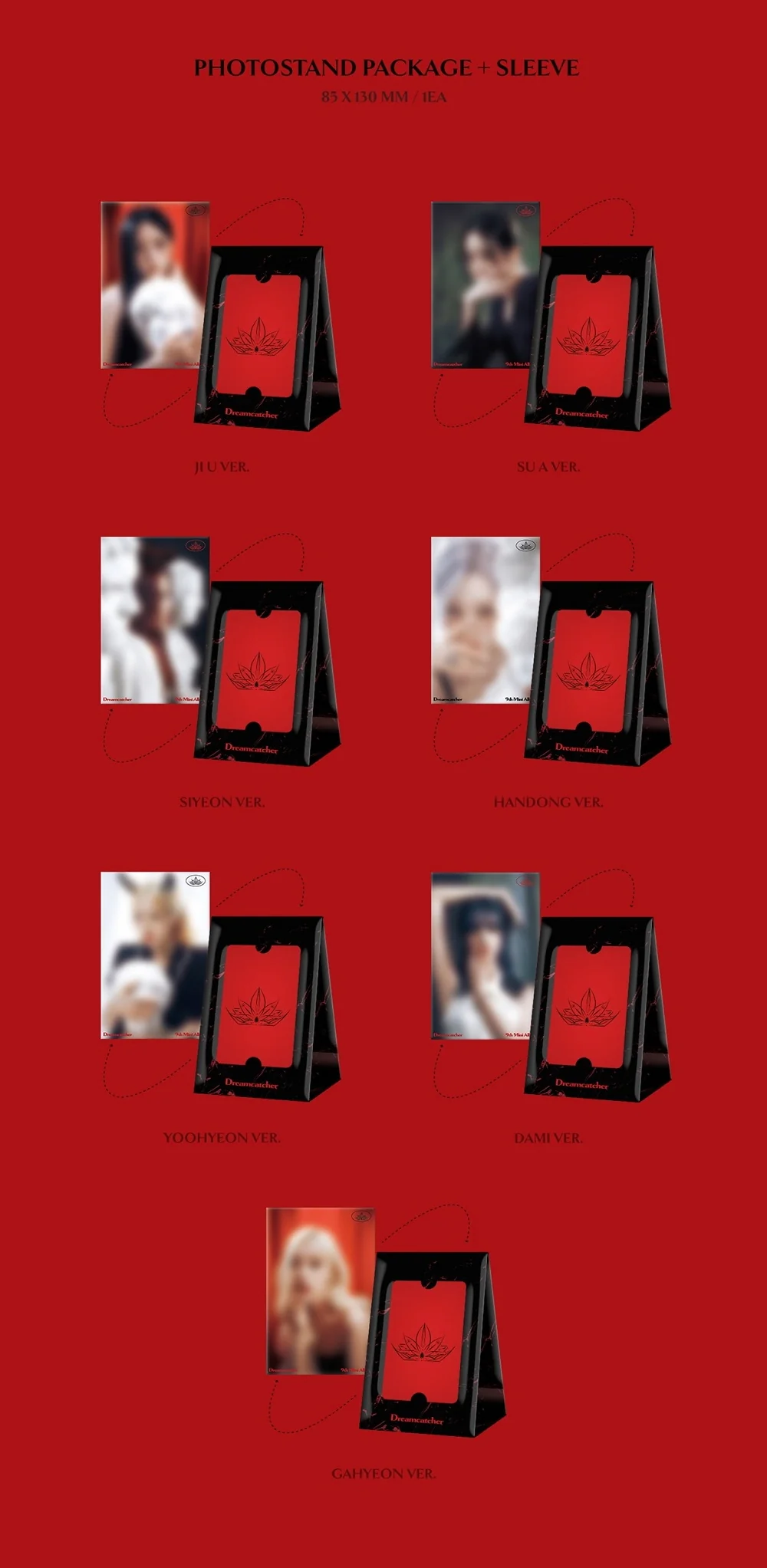 DREAMCATCHER - 9th Mini Album VillainS POCA Album+Extra Photocards Set - Image 3