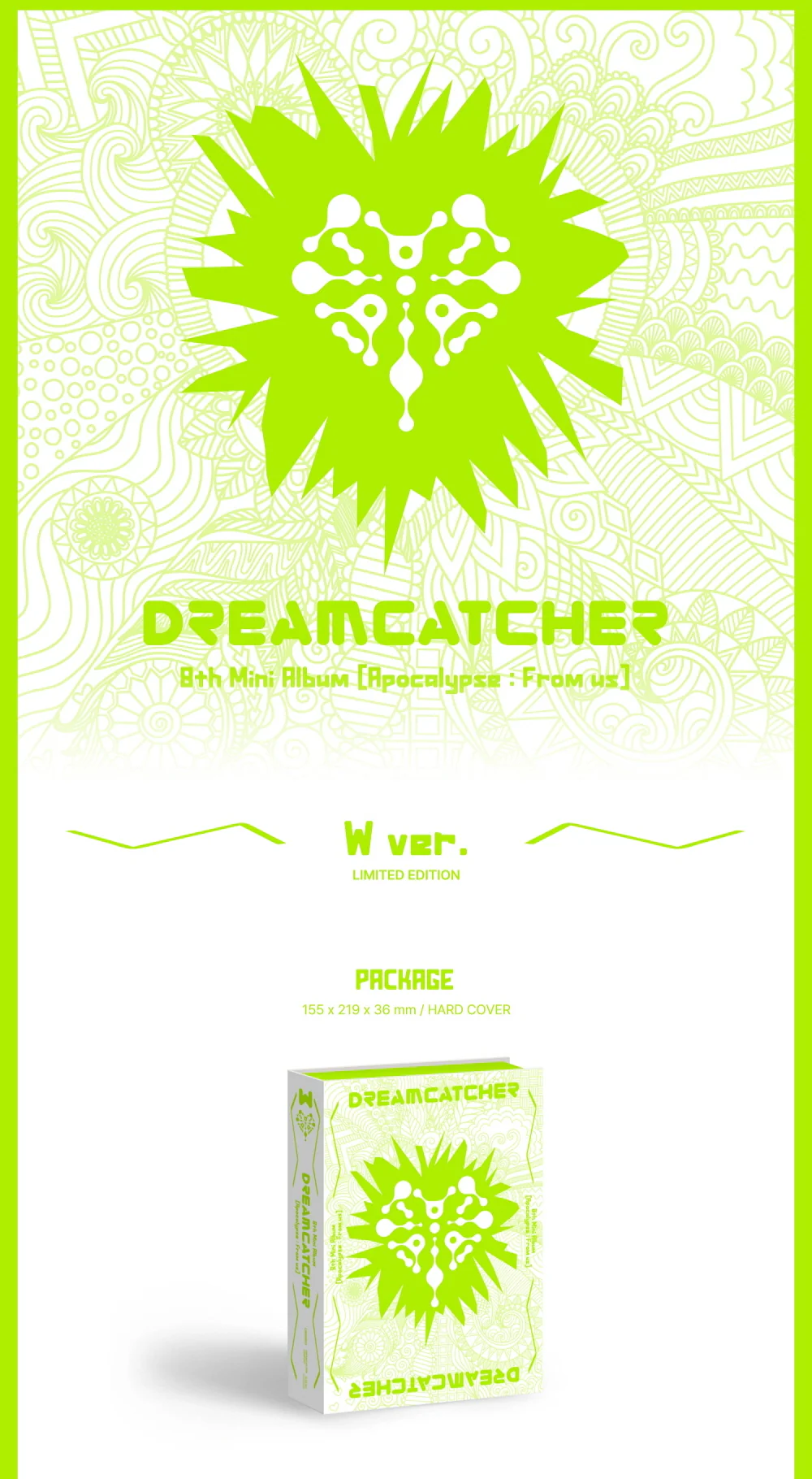 Dreamcatcher - Apocalypse : From us [W ver.(Limited Edition)] 8th Mini Album+Store Gift - Image 2
