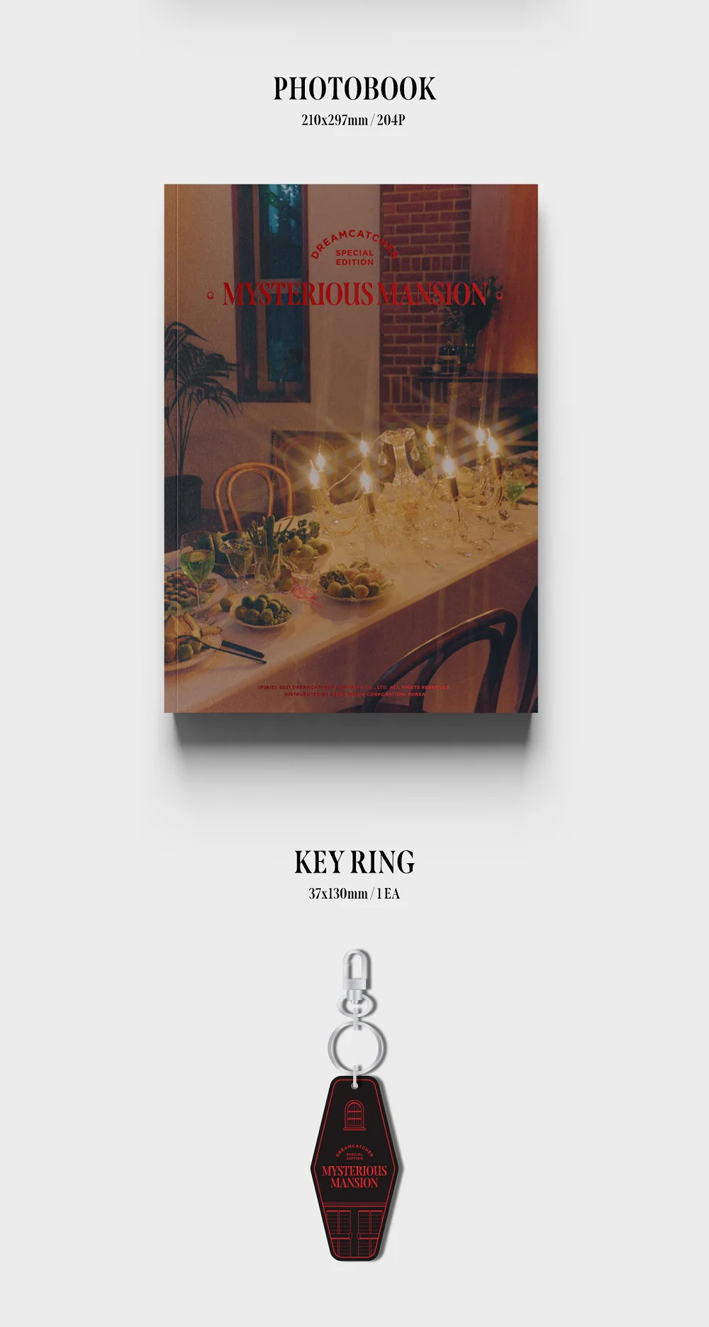 DREAMCATCHER - DREAMCATCHER SPECIAL EDITION [MYSTERIOUS MANSION ver.] Photobook+Extra Photocards Set - Image 3