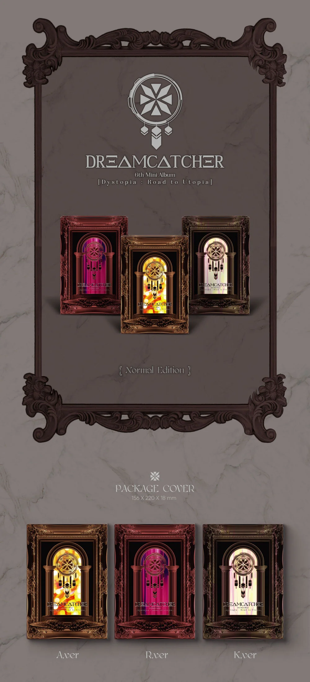DREAMCATCHER - Dystopia : Road to Utopia (6th Mini Album) - Image 2