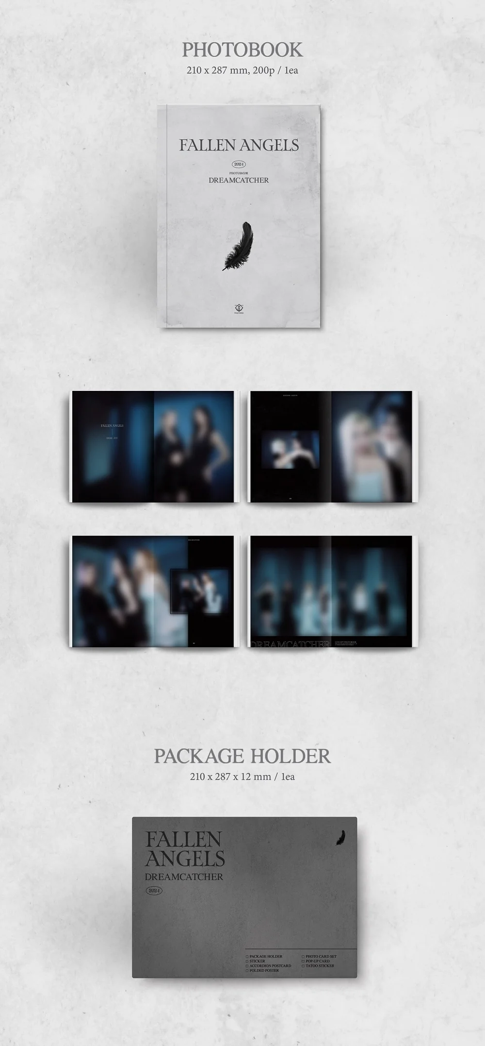 DREAMCATCHER - Official Photobook Fallen Angels - Image 3